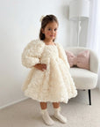 Rose Dress - Ivory (Made to order) MK033