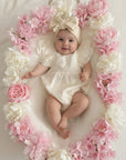 Mik & Me Exclusive Romper - 100% Linen/Organic Cotton (Shipped within 2 days)