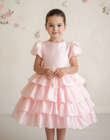 Isabella Special Occasion Dress - Knee Length (Made to order) MK009