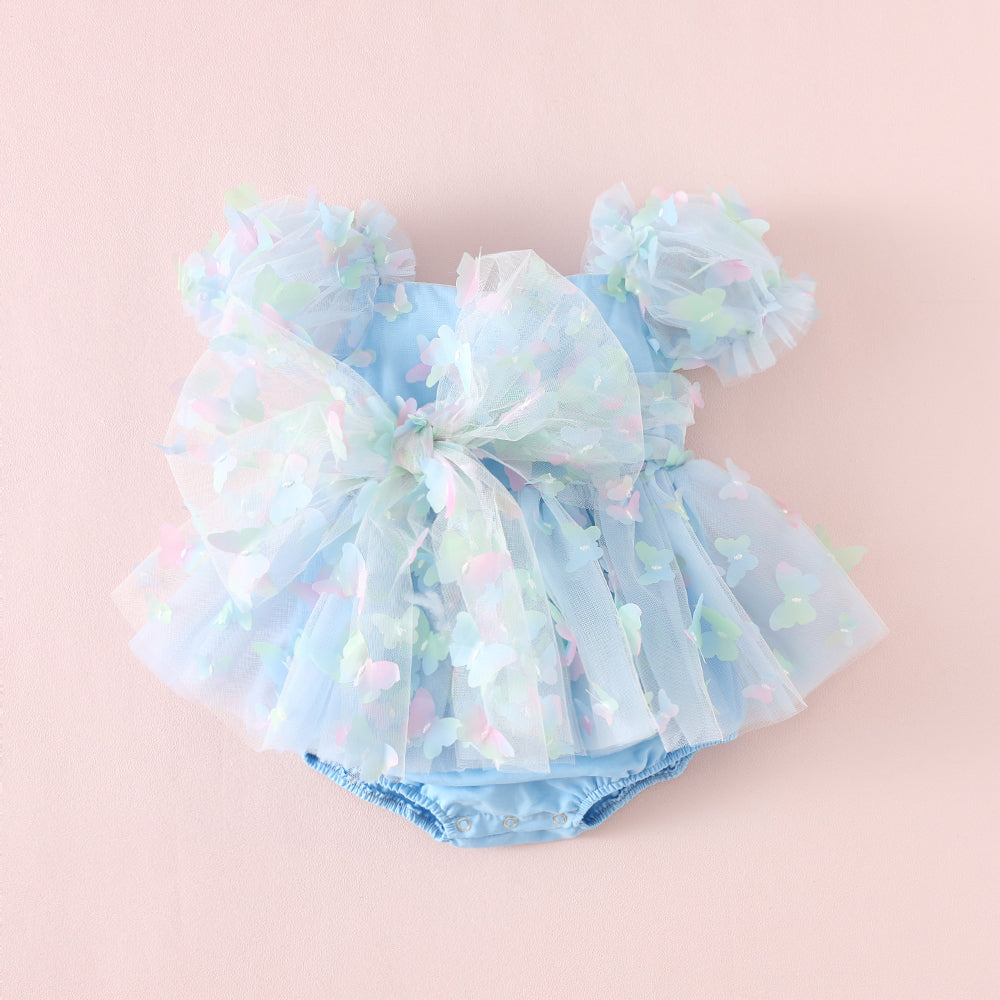 Enchanted Blue Romper - Pre-Order one week