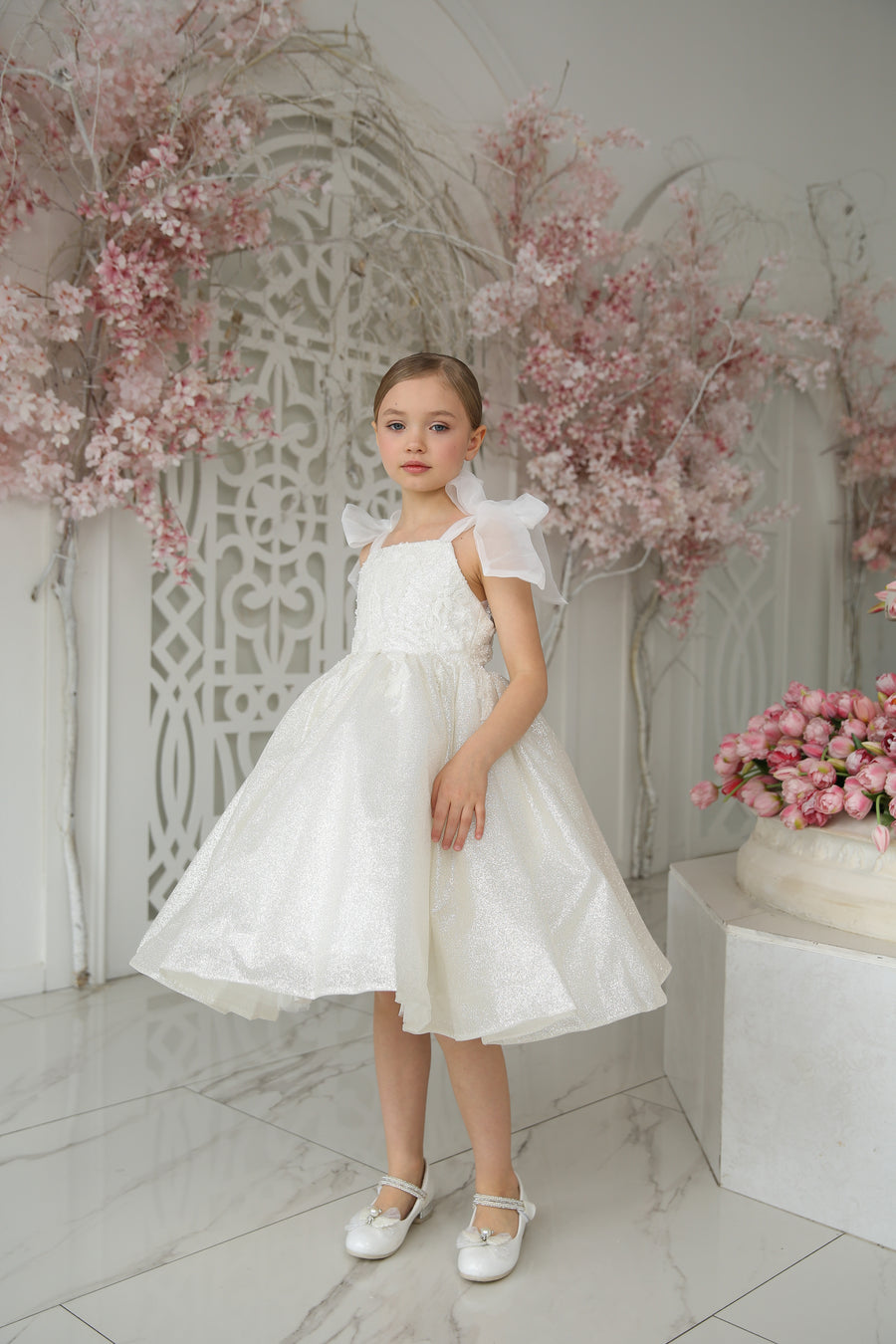 Adeline Handmade Lace Dress (Made to order)