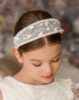 Ivory Embroidery Handmade Hairband