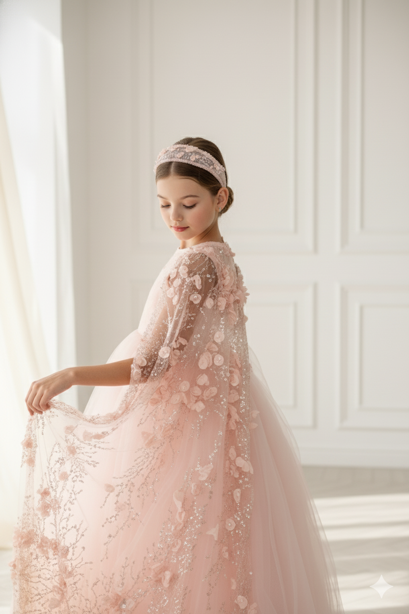 Wonder Flora Dress & Hairband 🩷 Made to Order MK039