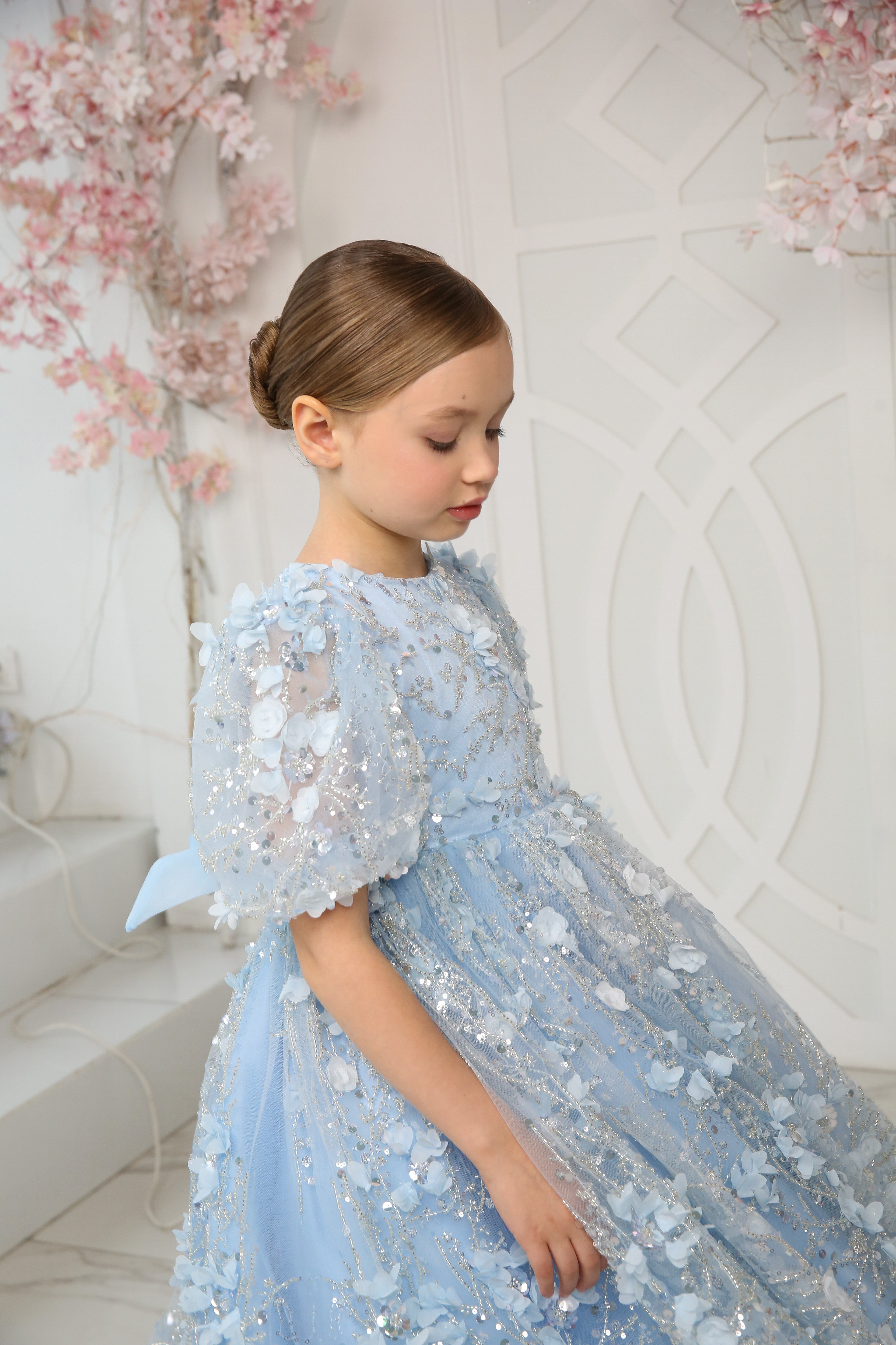 Aqua Diamond Dress - Made To Order MK026