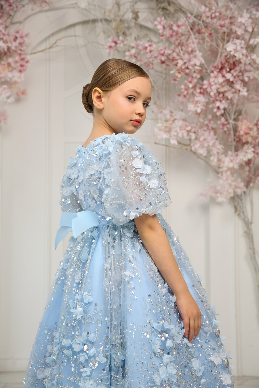 Aqua Diamond Dress - Made To Order