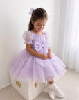 Partykleid mit Schweizer Punkten