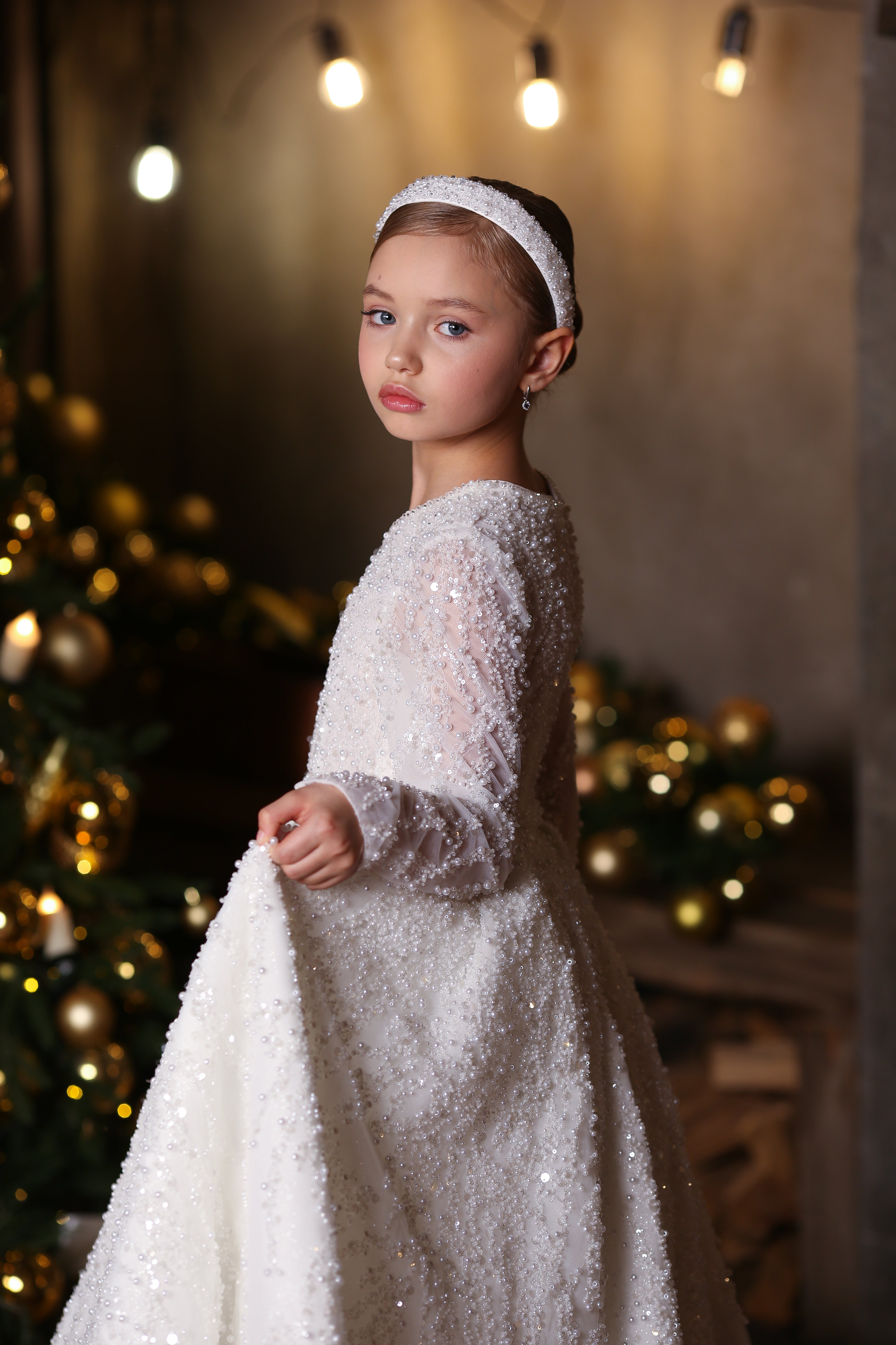 Diamond Sparkle Dress & Hairband