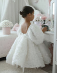 Rose Dress - White (Made to order)