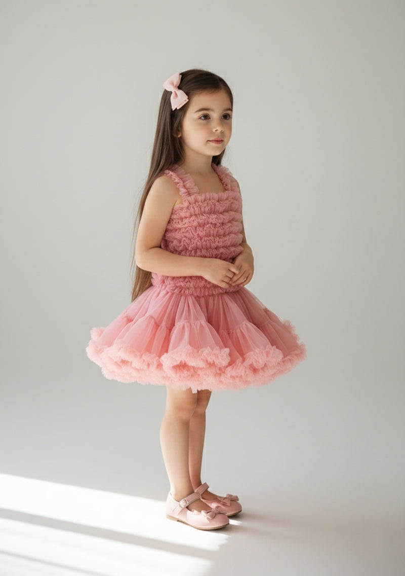 Party Dress - Dusty Rose