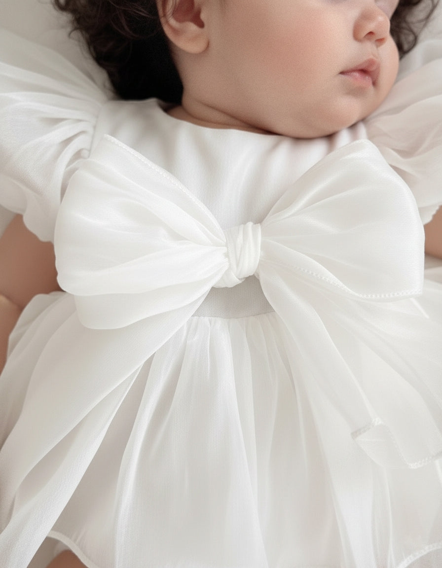 Puff Sleeve Party Romper