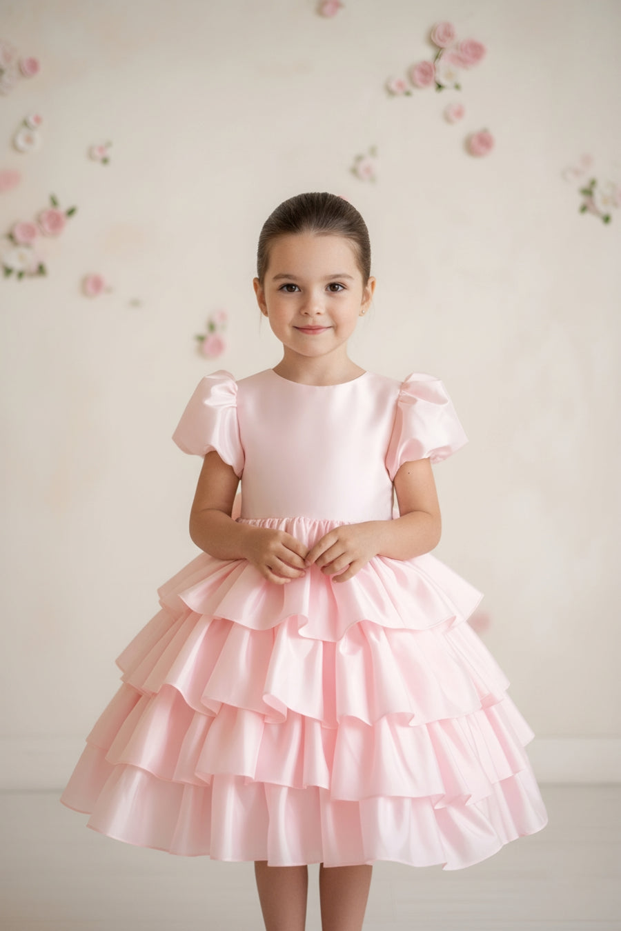 Isabella Special Occasion Dress - Knee Length (Made to order) MK009