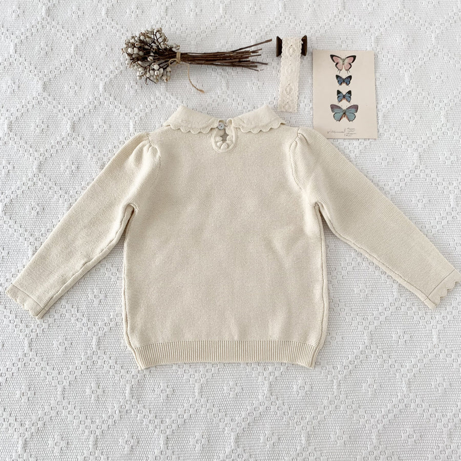 Strickpullover Eve - Weiß