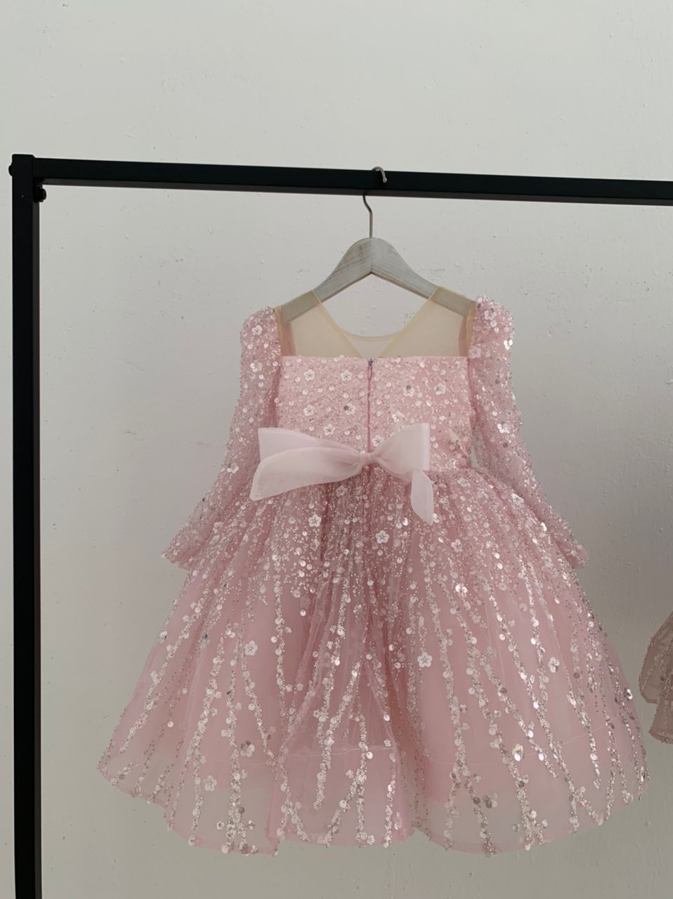 فستان لولا لوكس - وردي (حسب الطلب)