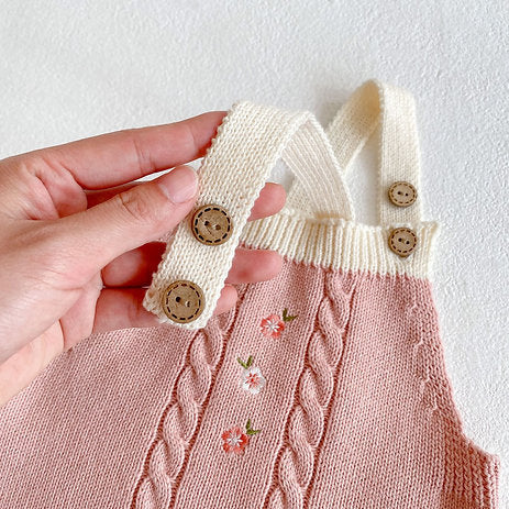 Farah Knit Cardigan & Suspenders