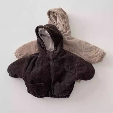 Corduroy Hoodie Jacket