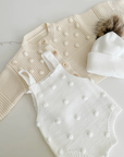 Strukturierte Strickjacke
