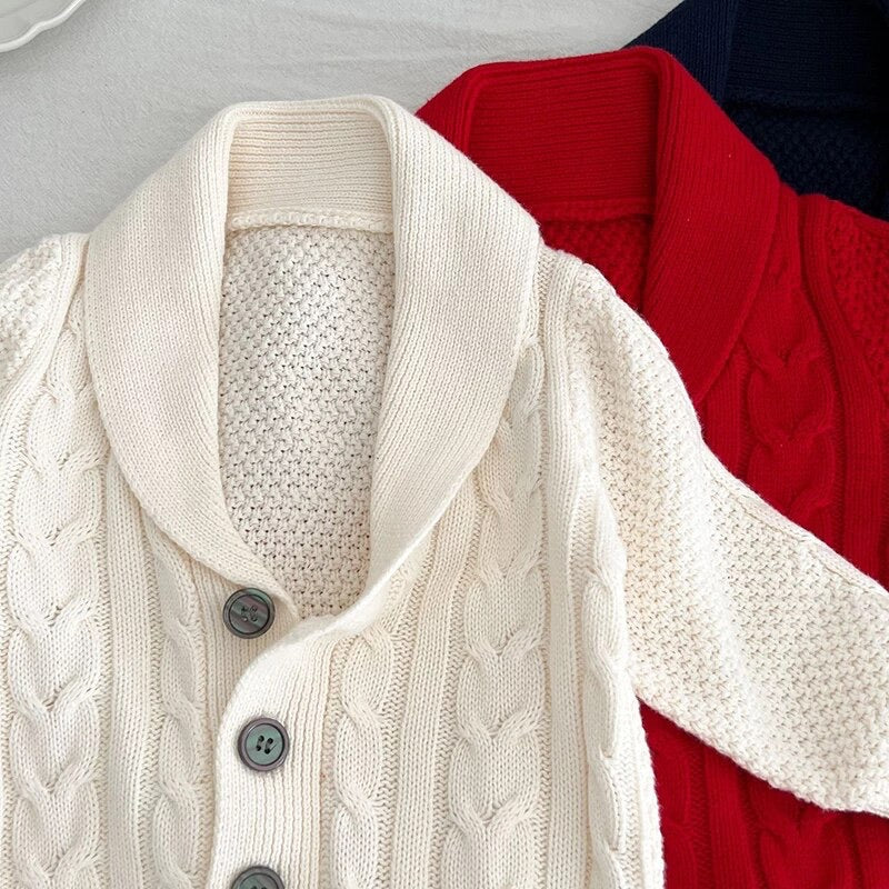 Jason Knit Onesie and Beanie Set