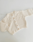 Strukturierte Strickjacke